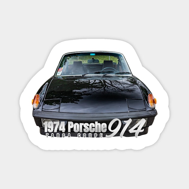 1974 Porsche 914 Targa Coupe Magnet by Gestalt Imagery