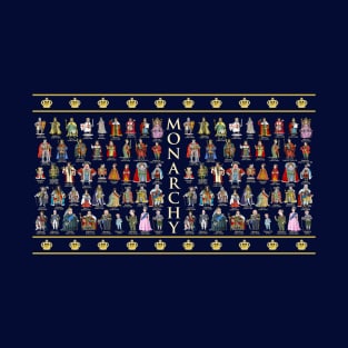 Royal Mug of The Kings and Queens of England and Britain T-Shirt