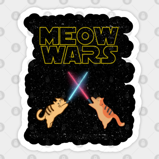 Meow Wars Cat Shirt Funny Gifts For Cats Lovers Meow Wars Cat