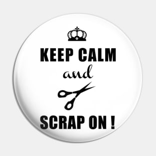 Scrapbook T Shirt Scrapbooking Scrapbooker Pin