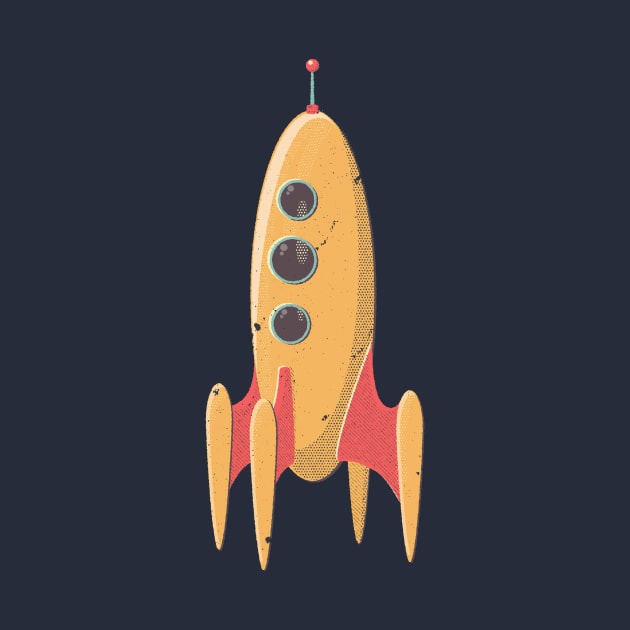 Retro Rocket by Words Fail Me