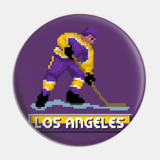 Retro Los Angeles Hockey Pin