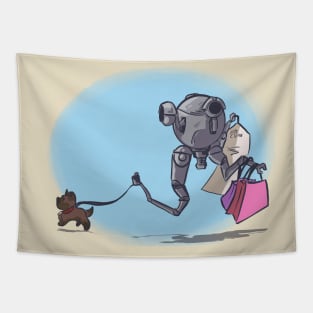 metal butler Tapestry