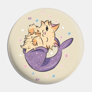 cute mermaid cat Pin