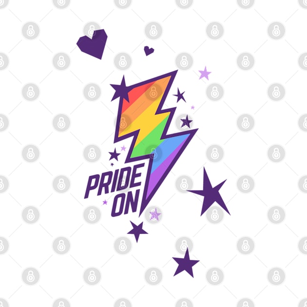 PRIDE ON by WOOF SHIRT by WOOFSHIRT