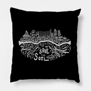 Save The Soil Pillow