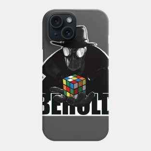 Behold Rubiks Cube Phone Case