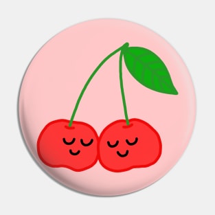 Cherries in Love Pin