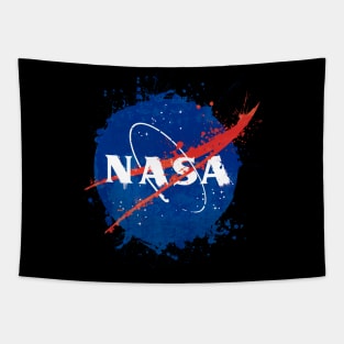 Nasa Splash Logo Tapestry