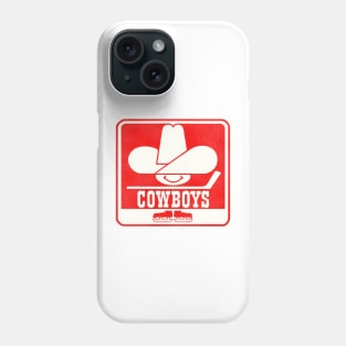 Defunct Calgary Cowboys Hockey Team Phone Case