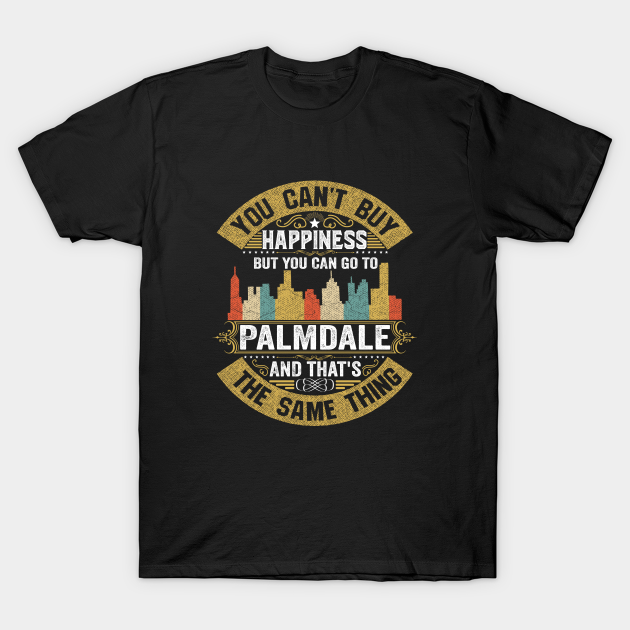 Discover Palmdale City California State USA Flag Native American - Palmdale City - T-Shirt