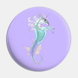 Sea Unicorn (pastel) Pin