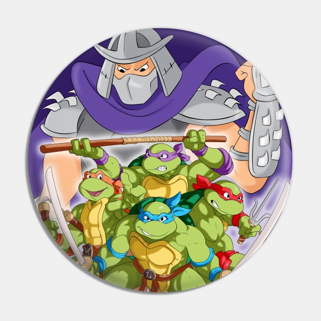 TMNT Revenge Pin by Nykos