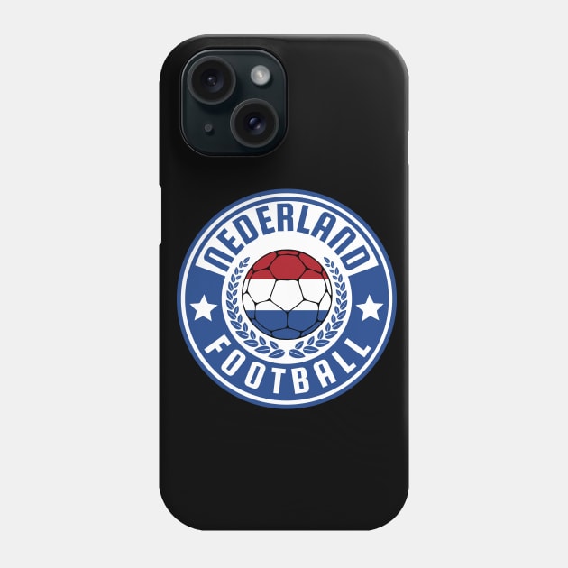 Nederland Football Phone Case by footballomatic