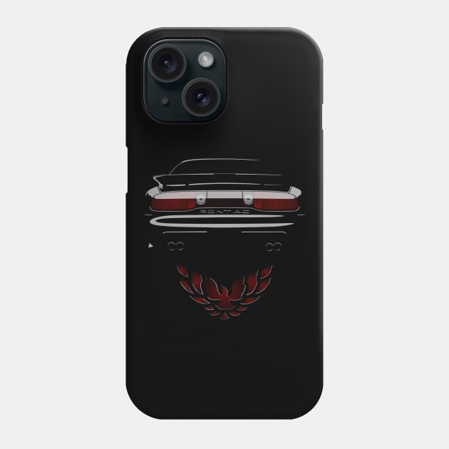 Firebird Phone Case by AutomotiveArt