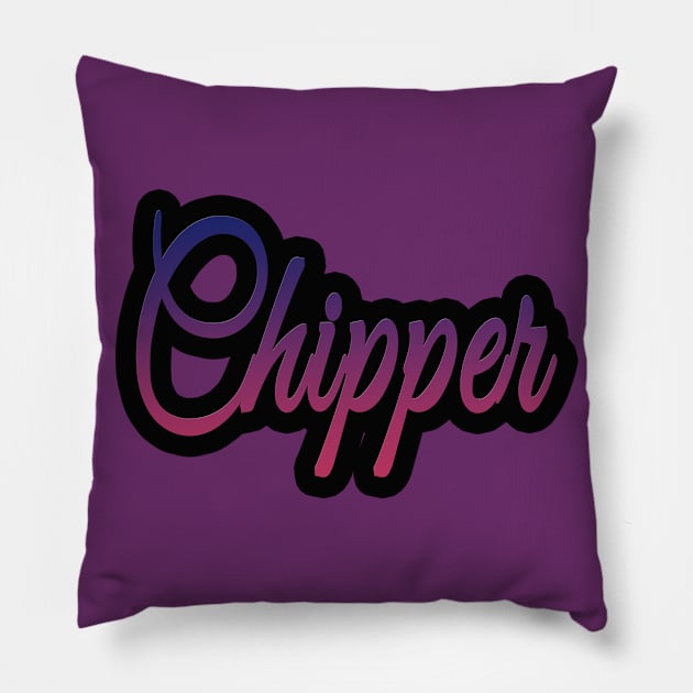 Chipper Retro Pillow by Socity Shop