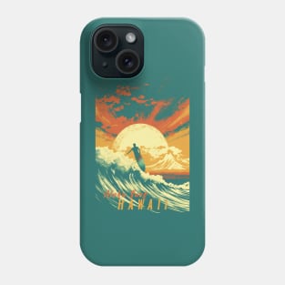 Hawaii Vintage Retro Travel Poster Phone Case