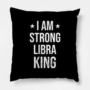 I am Strong Libra King Pillow