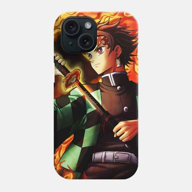 Hinokami Phone Case by mcashe_art