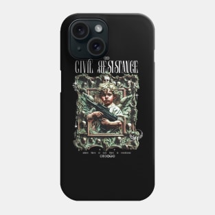 Civil resistance - Aesthetic cherub Streetwear Phone Case