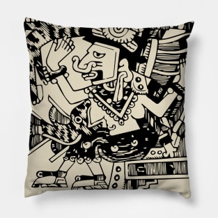 Mayahuel Aztec god Pillow