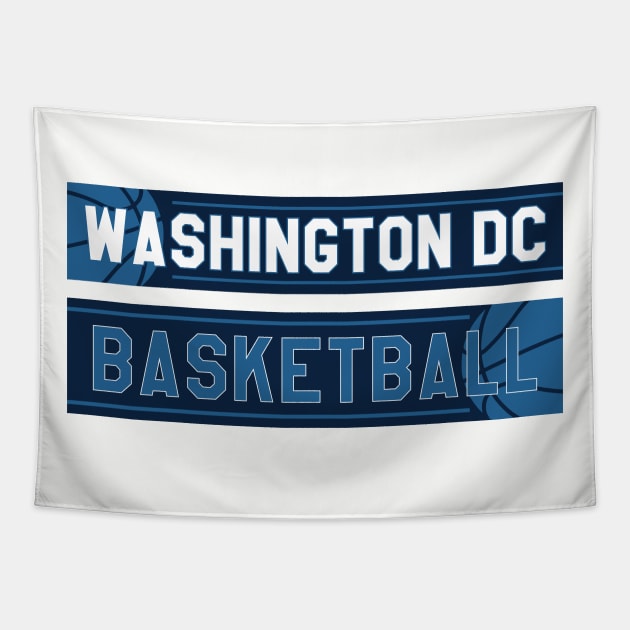 Washington DC || Basketball Team Tapestry by Aloenalone