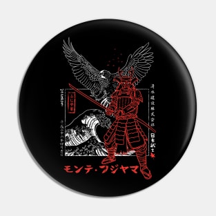 Samurai Eagle Attack Pin