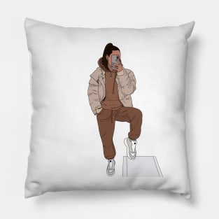 Fashion girl 3 Pillow