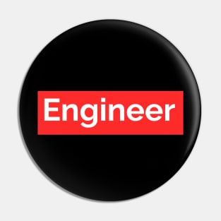 Engineer Profession brand parody Pin