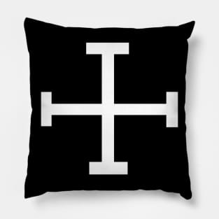 Nationalist Party Flag of the independence movement in Puerto Rico Pillow