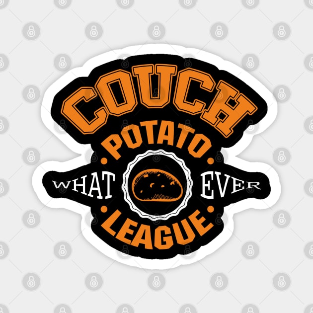 Potato League Coach Chill Vibes Magnet by Anticorporati