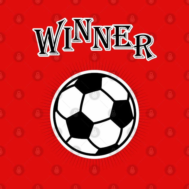 Soccer Winner Goal Champion Soccer Ball Football by sofiartmedia