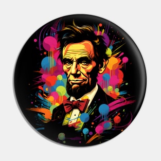 Pop Art Abe Pin