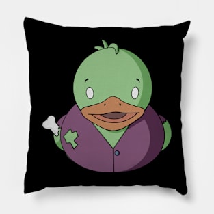 Zombie Rubber Duck Pillow