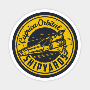 Caprica Orbital Shipyards Magnet