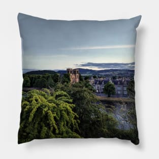 Inverness, evening view, Scotland Pillow