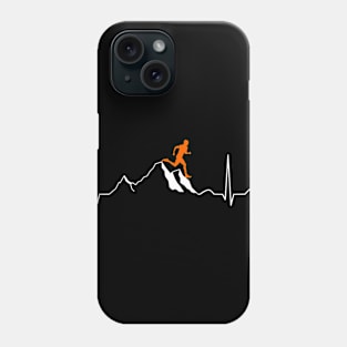 Heartbeat Trailrunning Phone Case