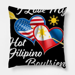 Pinoy Pride - I Just Love My Hot Filipino boyfriend print product Pillow