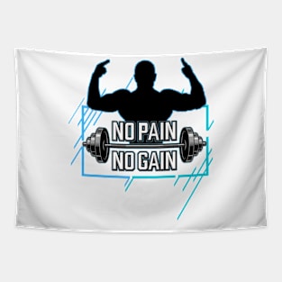 No Pain No Gain Tapestry