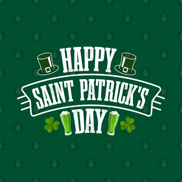 Happy Saint Patrick's Day Tees by GoodyBroCrafts