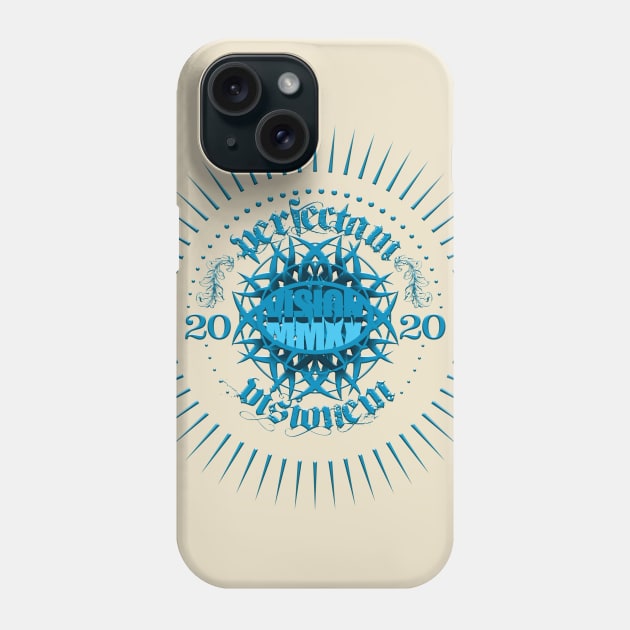 VISION2020-BLUE Phone Case by imagexcel