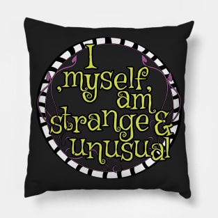 Strange and Unsual Pillow