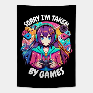 Sorry I'm Taken by games Tapestry