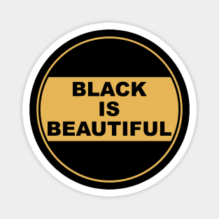 Black is Beautiful :: Black Pride Vintage Graphic Magnet