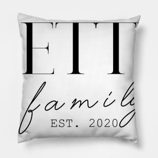 Betty Family EST. 2020, Surname, Betty Pillow