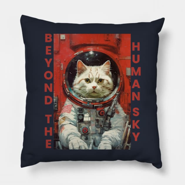 Astro Cat Pillow by Daniac's store