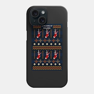 Christmas Sweater Stocking of Holding - Board Games TRPG Design - Board Game Art Phone Case