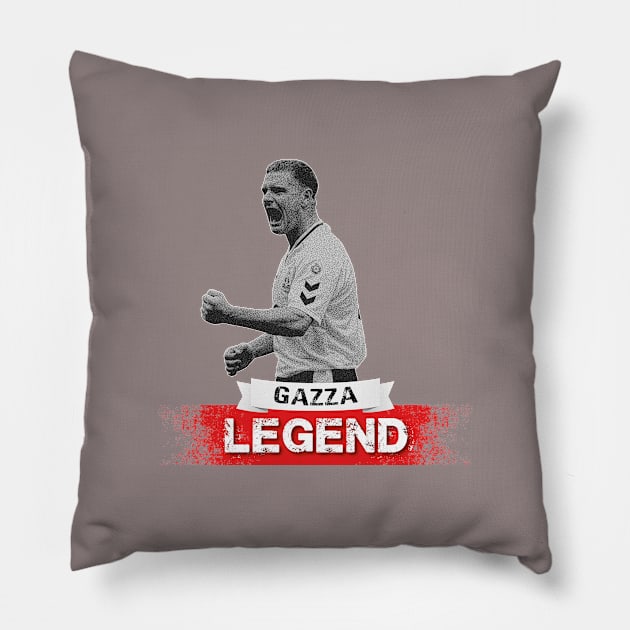 "Gazza" Sporting Legends Special Edition Pillow by FUNCT