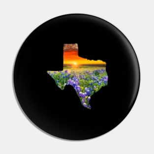 Texas Sunset Pin