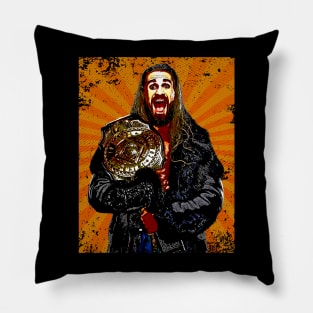 Seth Rollins // Retro Comics Style Pillow